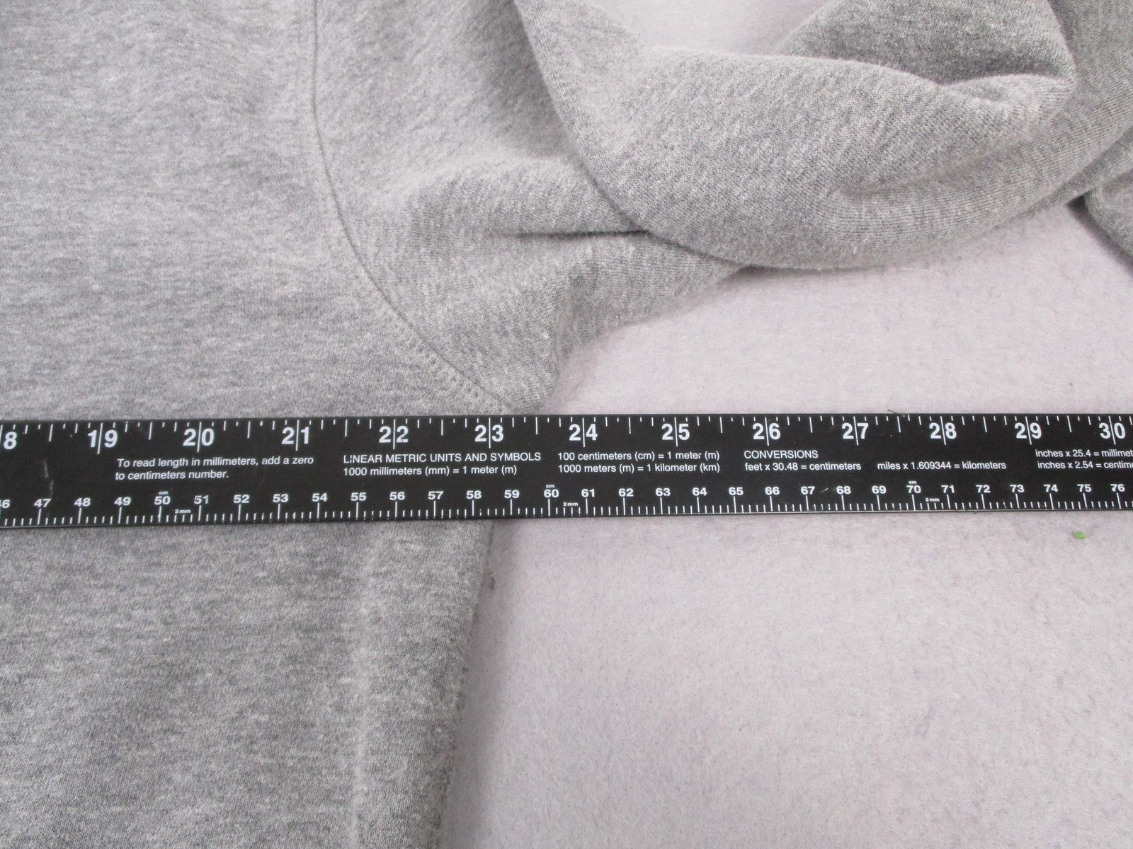 Levi's Hoodie Mens Large Gray Batwing Logo Pullover Kangaroo Pocket