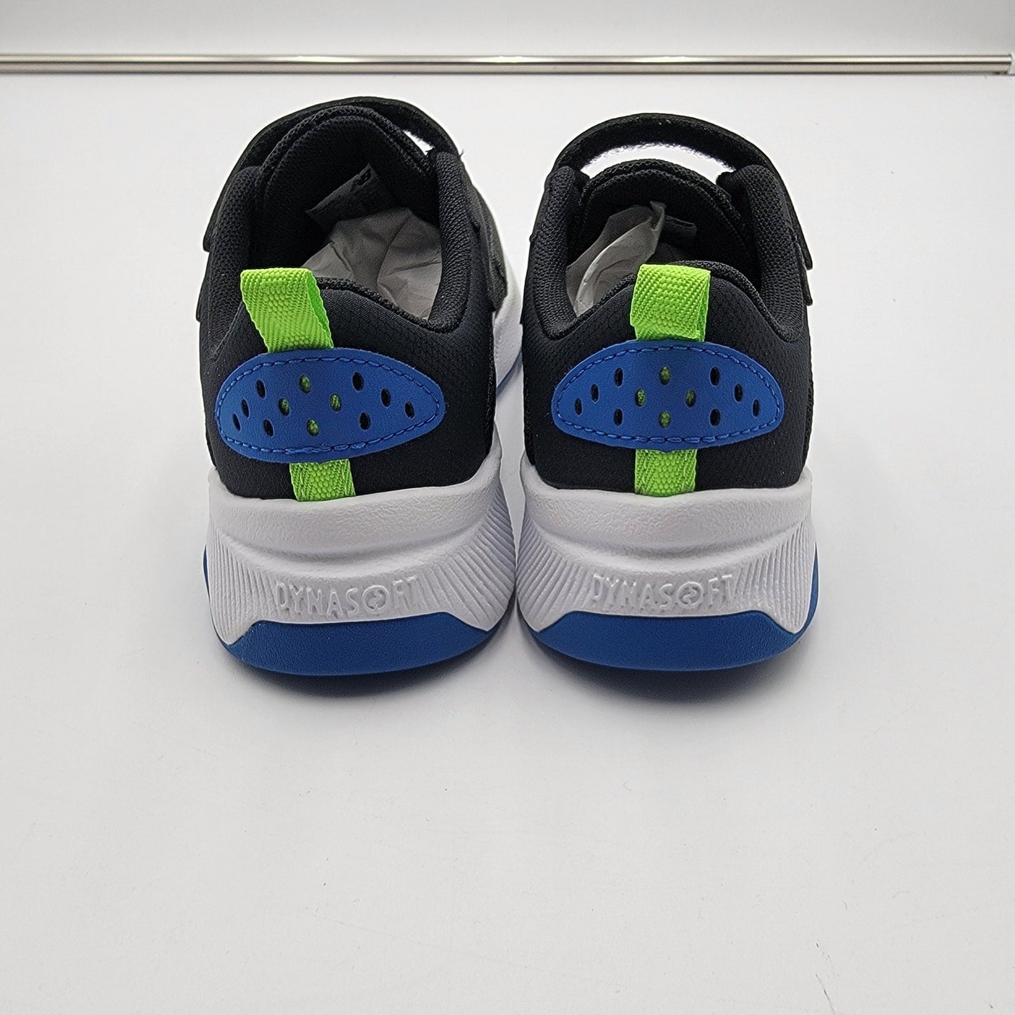 New Balance 545 Bungee Lace Little Kid 'Black Pixel Green' Sz 13