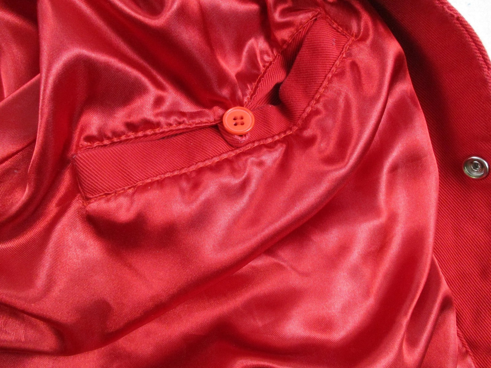 Puerto Rico Jacket Mens 5XL Red Baseball Stall & Dean Satin Snap Front6