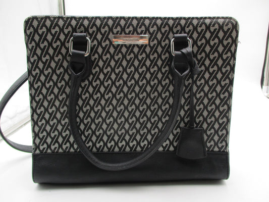 Nine West & Christian Siriano Satchel Bag Lot Womens Medium Black Faux Leather0