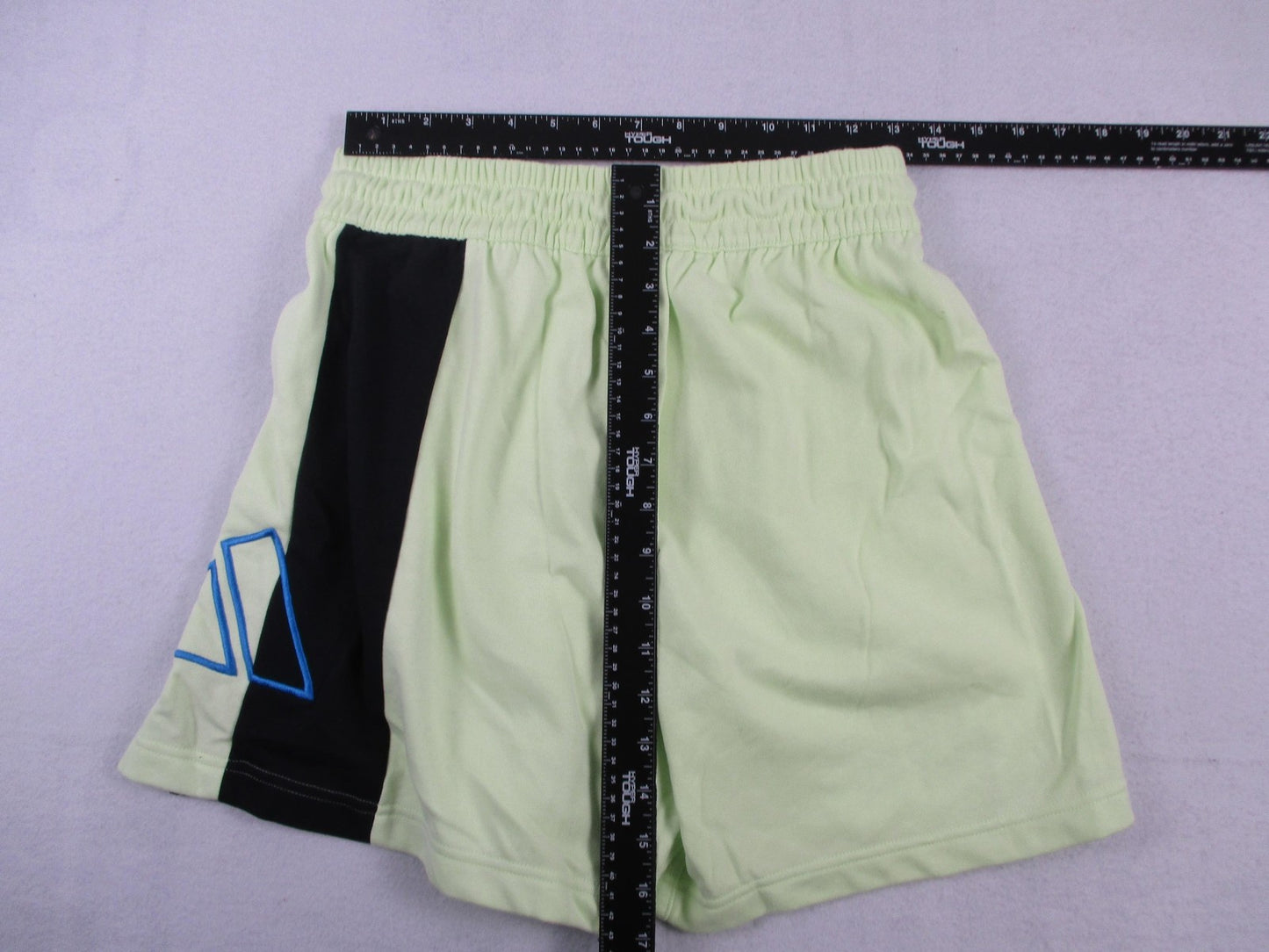 Adidas Hoop York City Sweat Shorts Womens XS Green Basketball New HB0690