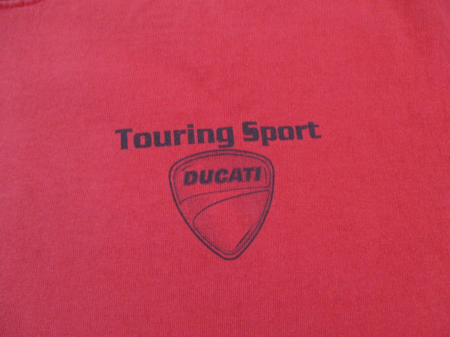 Touring Sport Ducati Shirt Mens XL Red Greenville SC Motorcycle Graphic Tee7