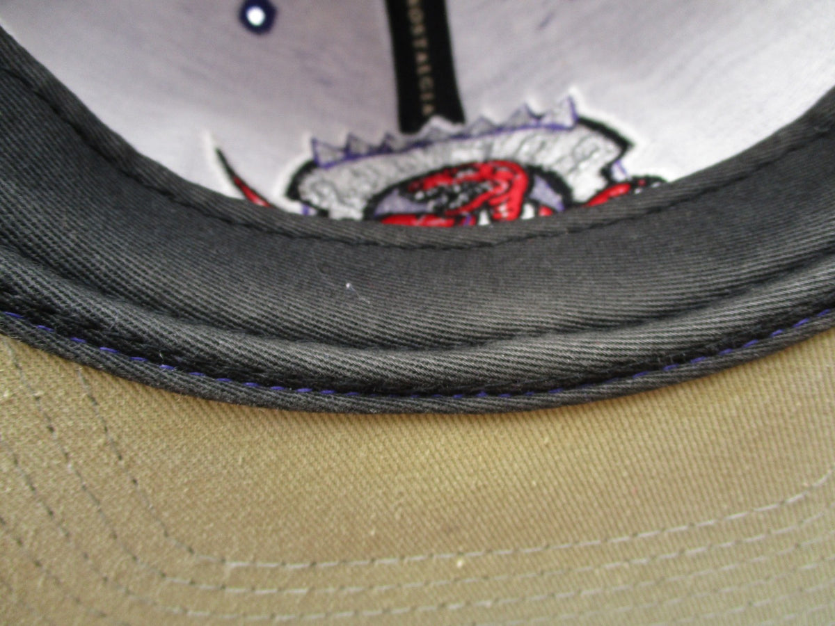Toronto Raptors Hat Cap Snap Back One Size Purple NBA Basketball Mitchell Ness12