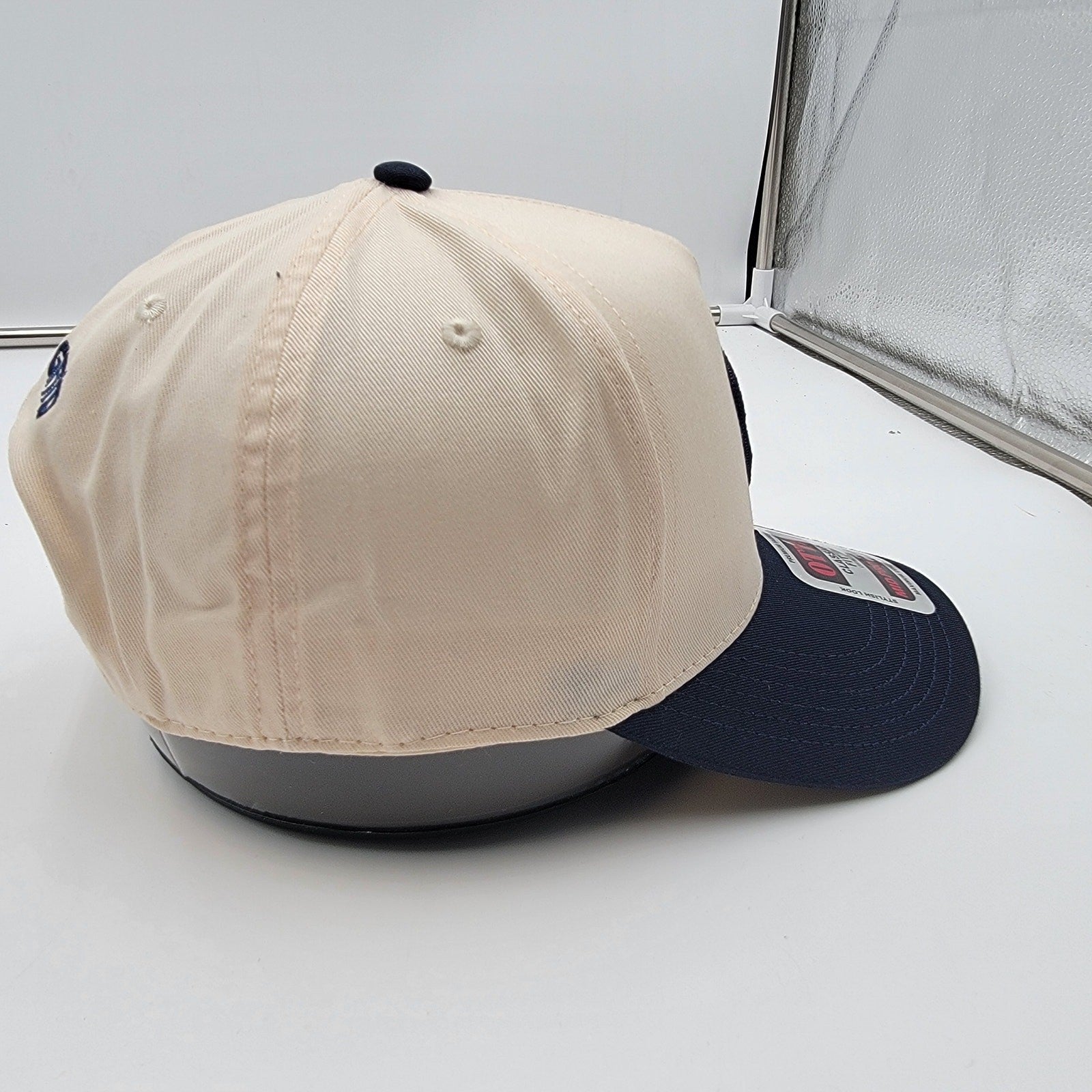 DJ John Summit Off the Grid Otto Snapback Cap Beige/Blue New4