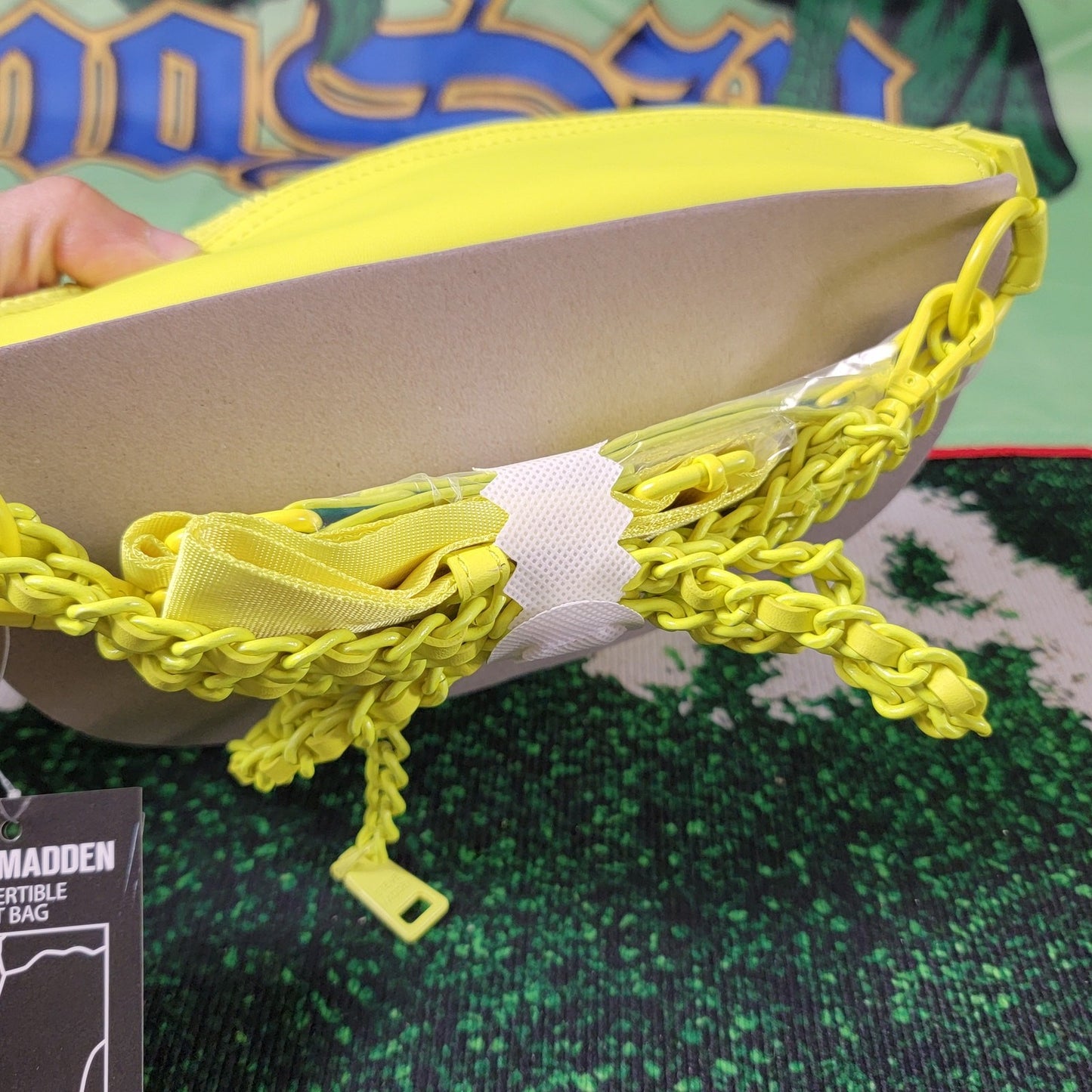 Steve Madden Blively Yellow Convertible Belt Bag Crossbody Fanny Pack New2