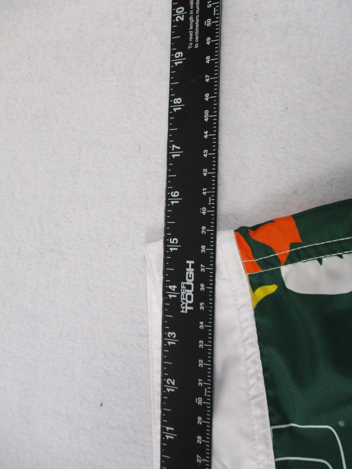 Miami Hurricanes Shorts Mens 30 Green NCAA Football Wes And Willy Swim Trunks10