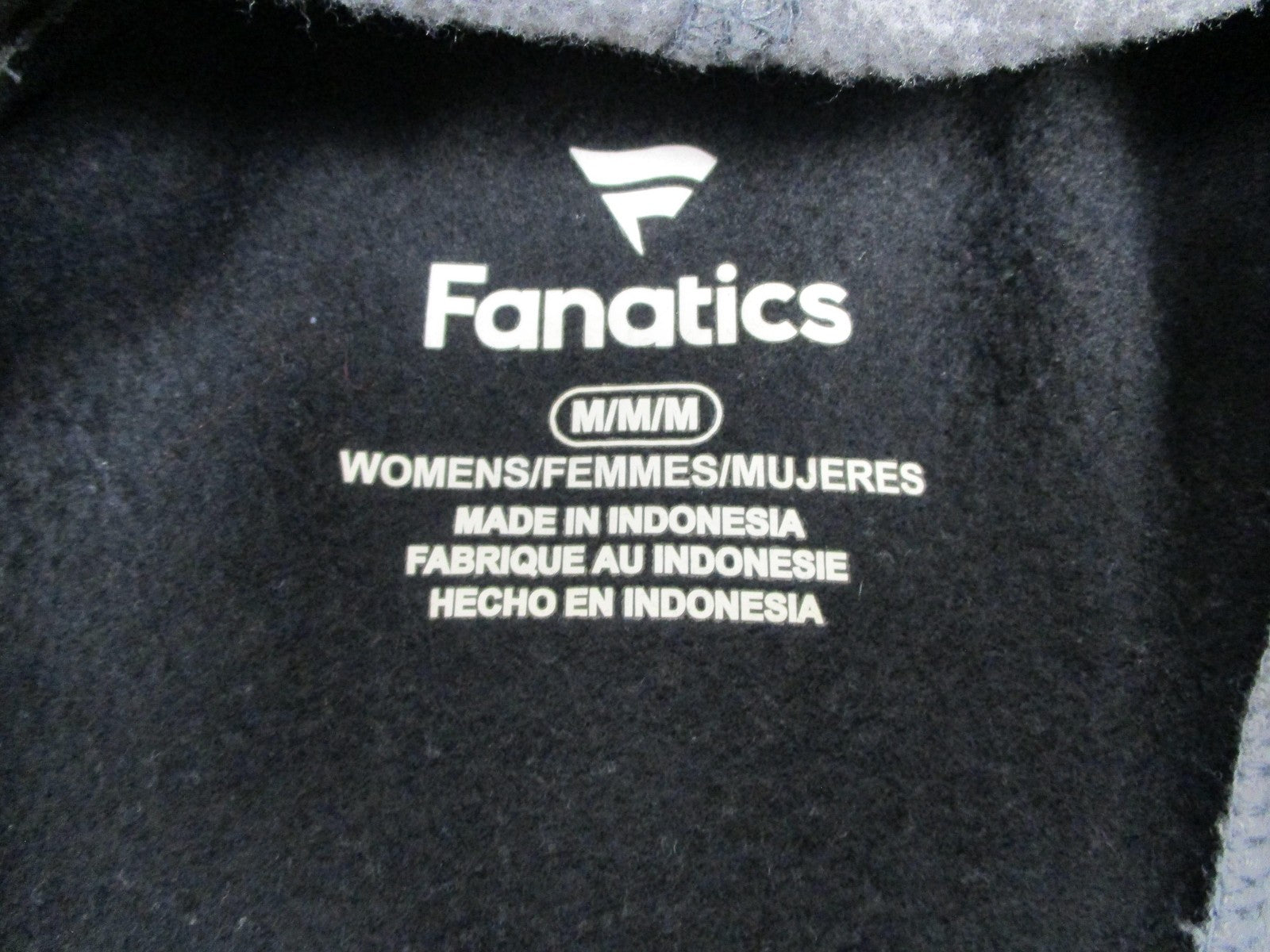 Atlanta Falcons Sweatshirt Womens Medium Gray Black NFL Football Hoodie Pullover2
