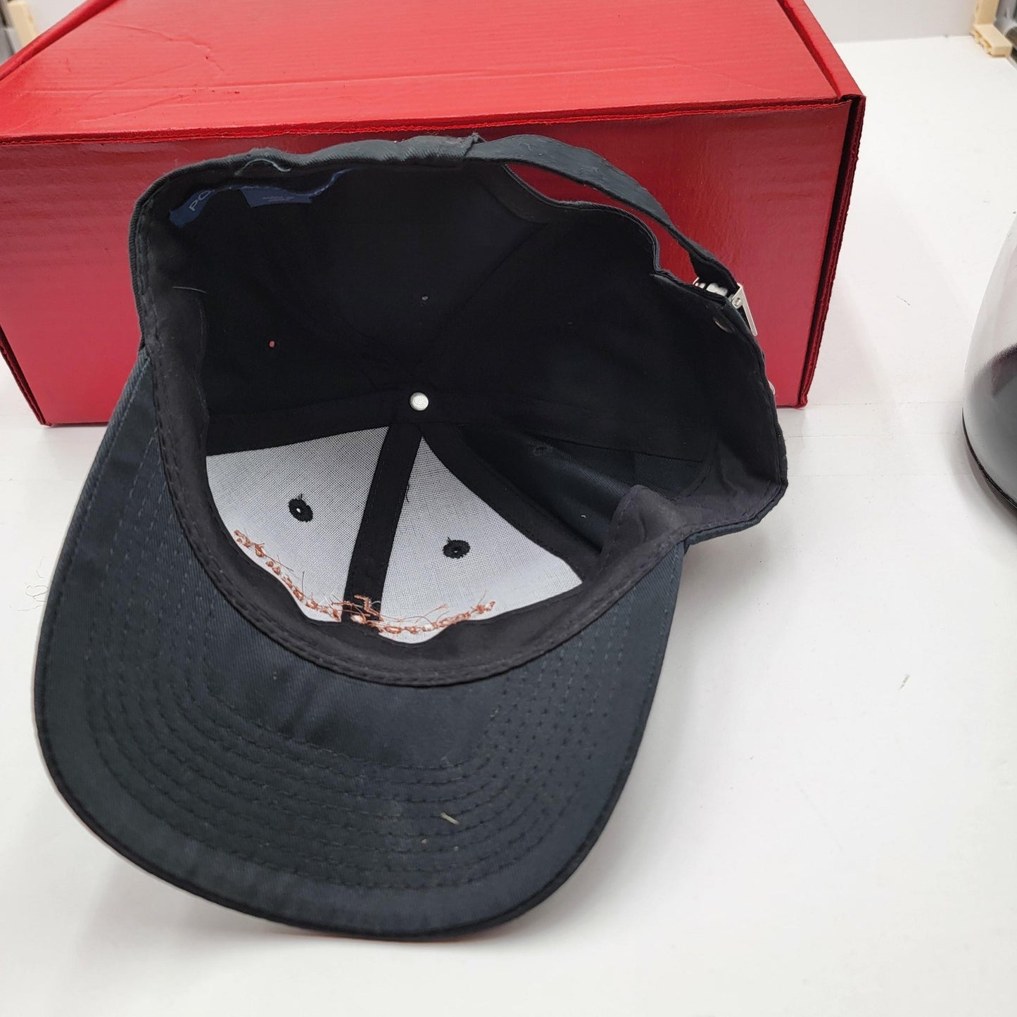 Woodford Reserve Hat Cap Strap Back Black Embroidered Promo Adjustable Mens6