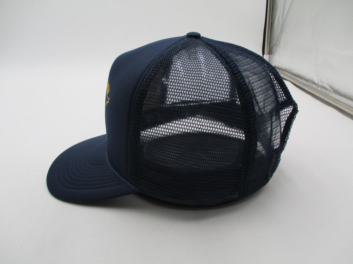 Sampson WW-2 Hat Cap Snap Back Mens One Size Blue Navy Vets Trucker 1944 Toppers3