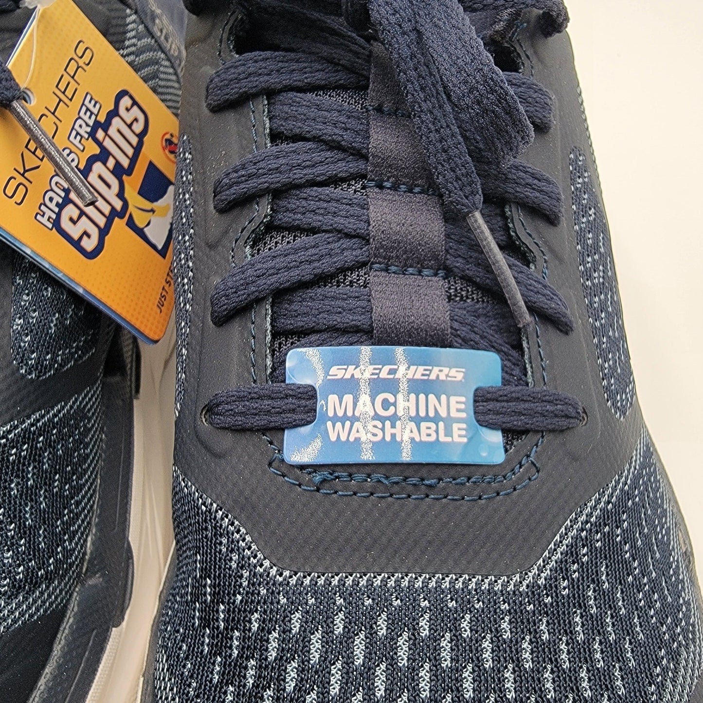 Skechers Max Cushion SlipIns Running Shoes 220313 Navy Sz 7.55