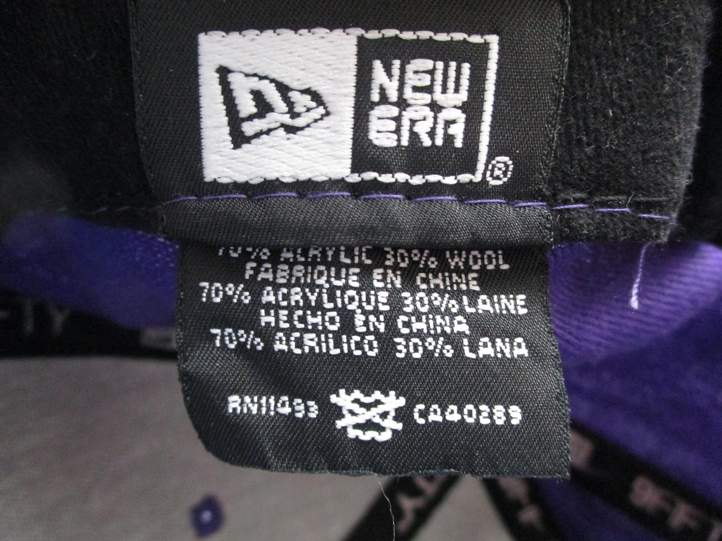 Los Angeles Lakers Hat Cap Snap Back One Size Purple NBA New Era James 2311