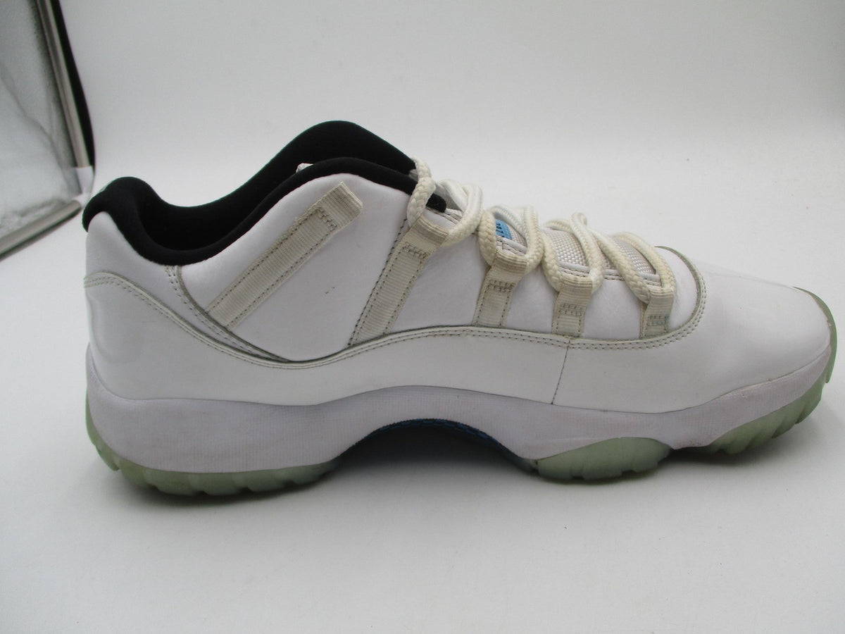 Air Jordan 11 Retro Low Shoes Mens Size 12 White Legend Blue Sneakers AV2187-1175