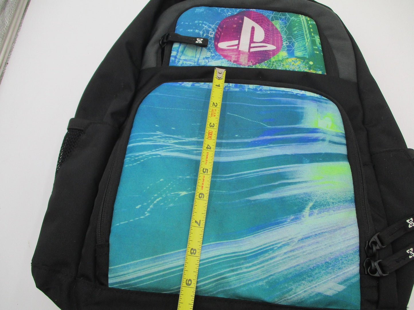 Makerwear PlayStation Backpack Black Blue Gamer Laptop Bag MW16404004SNPS15