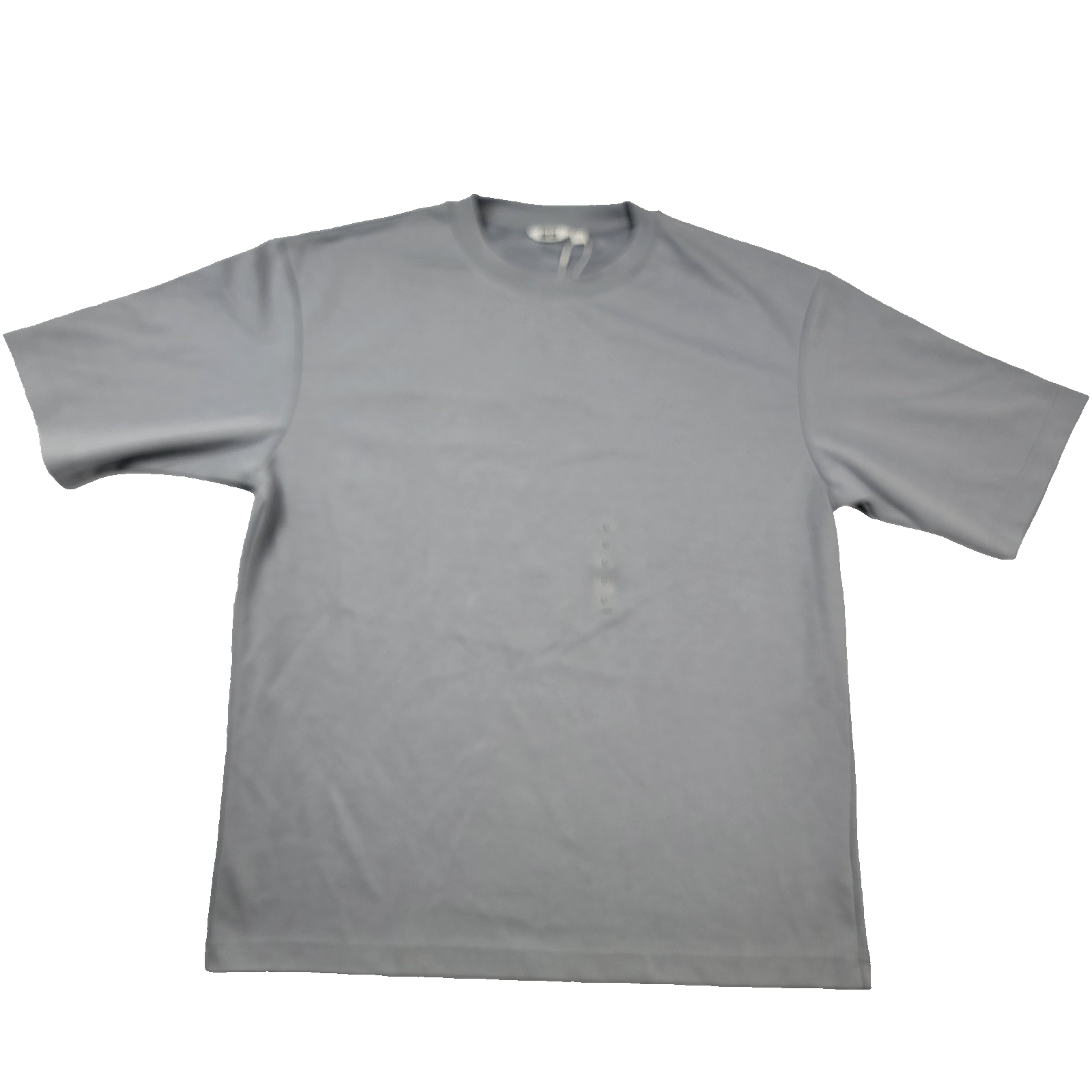 Uniqlo U Airism Cotton Oversized TShirt Gray Blue Size L Men’s Crew Neck 11640