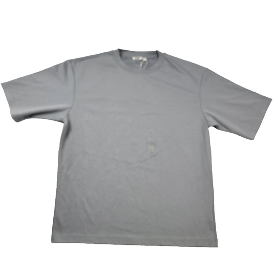 Uniqlo U Airism Cotton Oversized TShirt Gray Blue Size L Men’s Crew Neck 11640