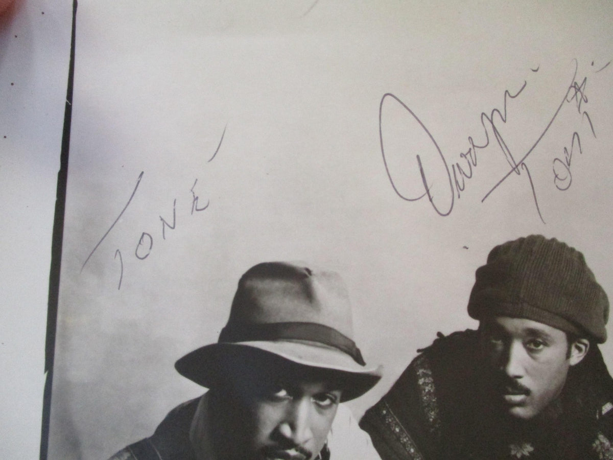 Tony Toni Tone Signed Original Promo Photo Wing Records Mercury R&B Autograph4