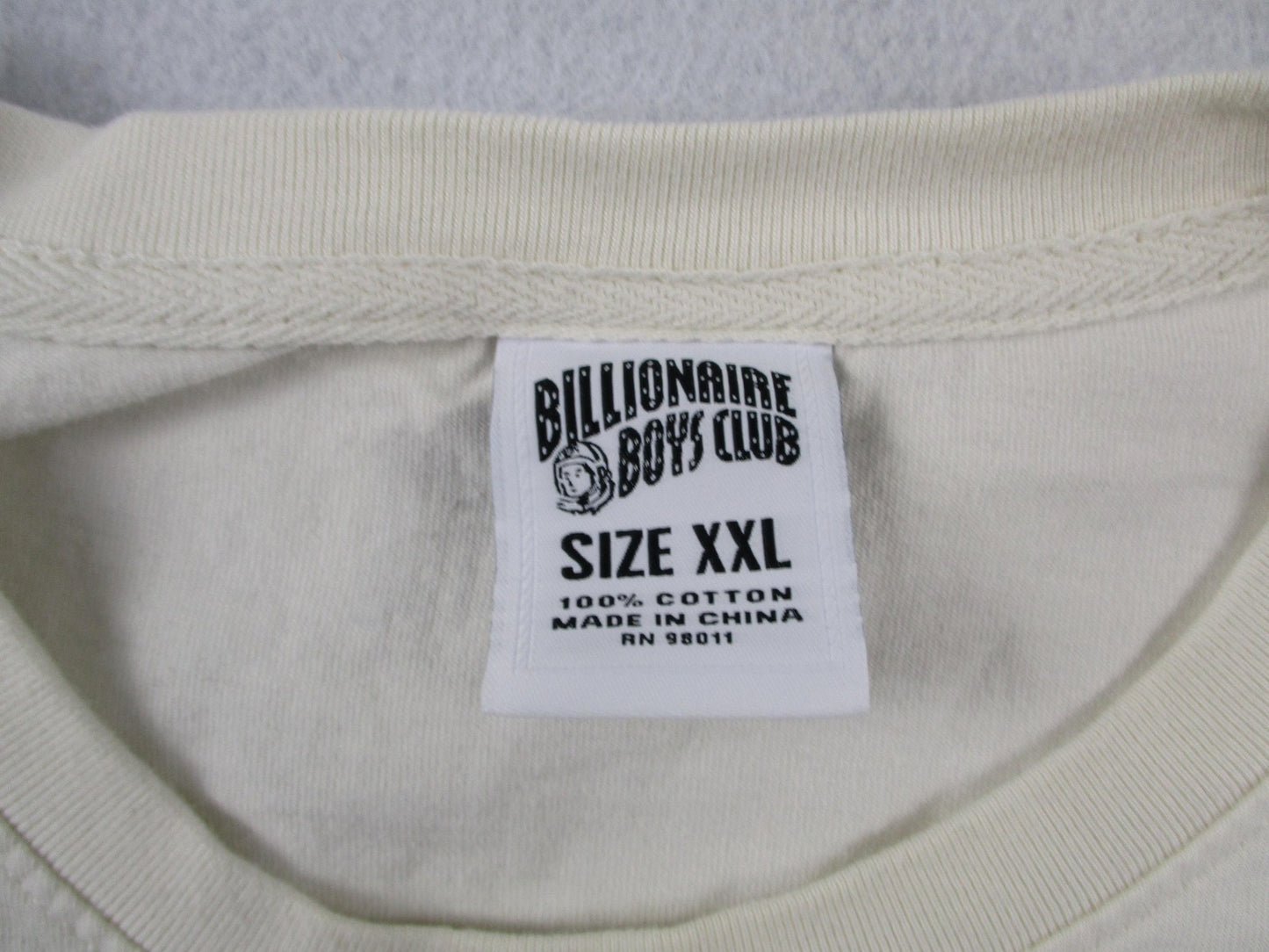 Billionaire Boys Club Shirt Mens 2XL White Space Cowboy Horses Graphic Tee4