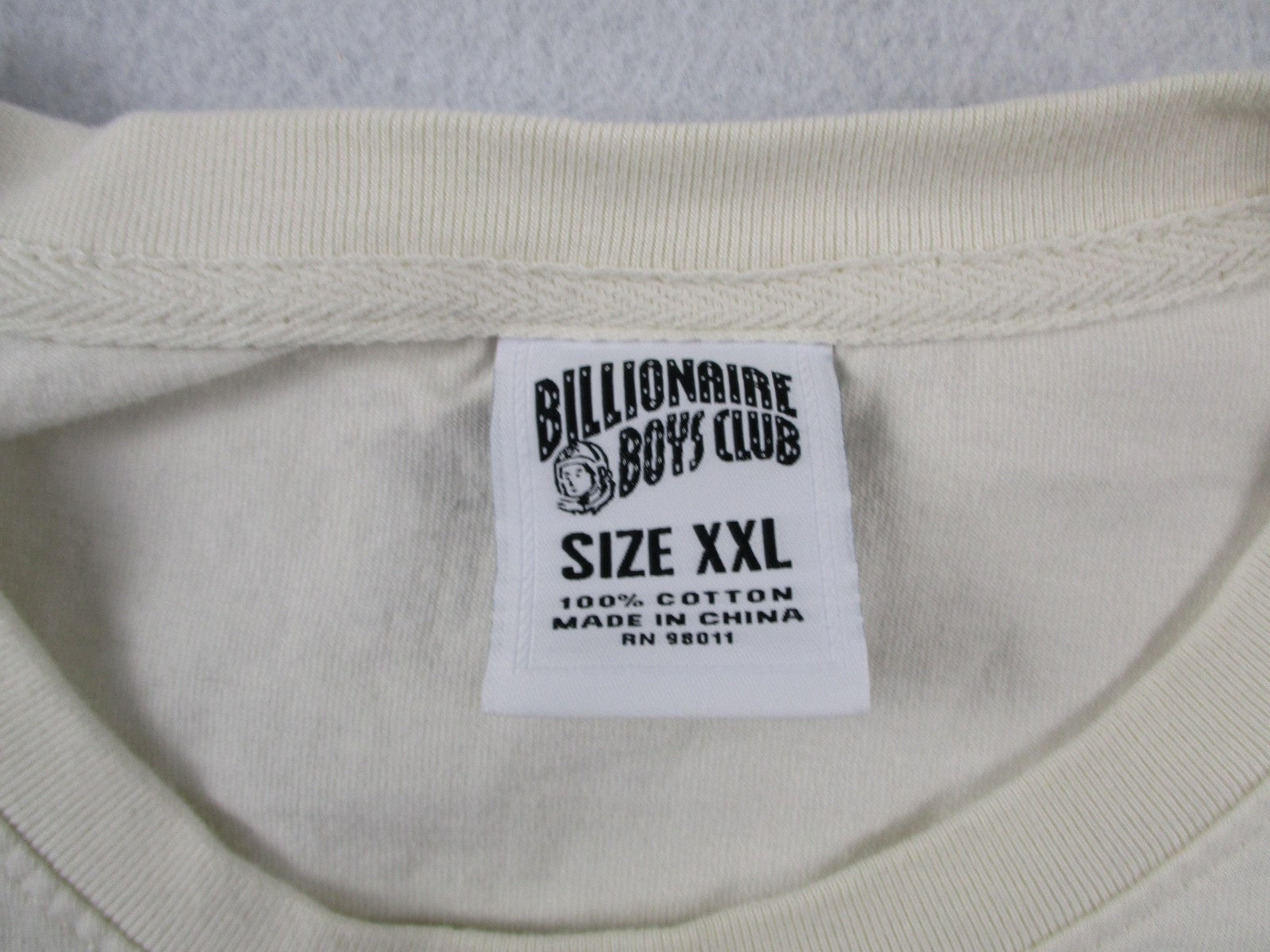 Billionaire Boys Club Shirt Mens 2XL White Space Cowboy Horses Graphic Tee4