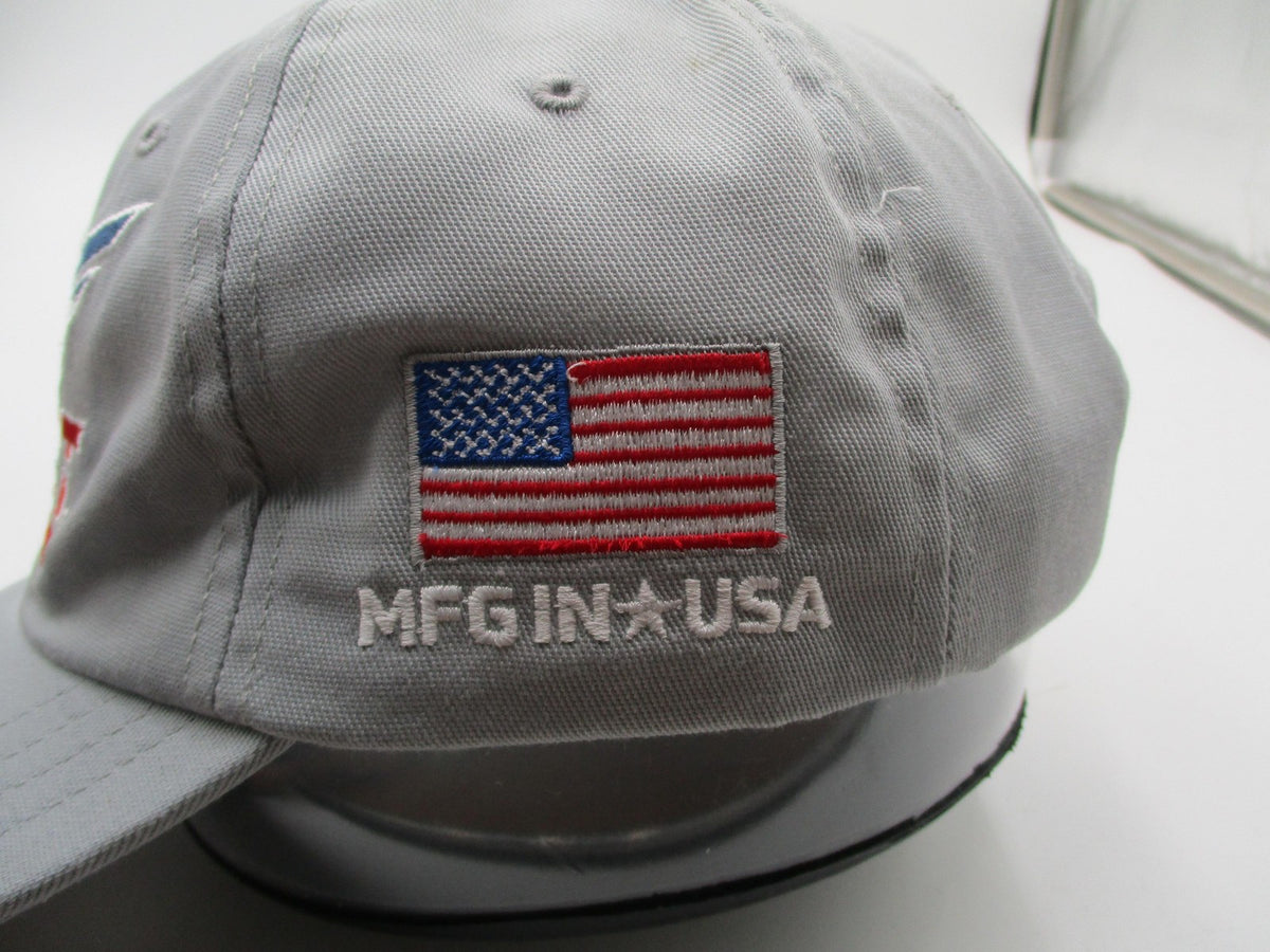 Patriot High Performance Hat Cap Strap Back Mens One Size Gray USA Unionwear3