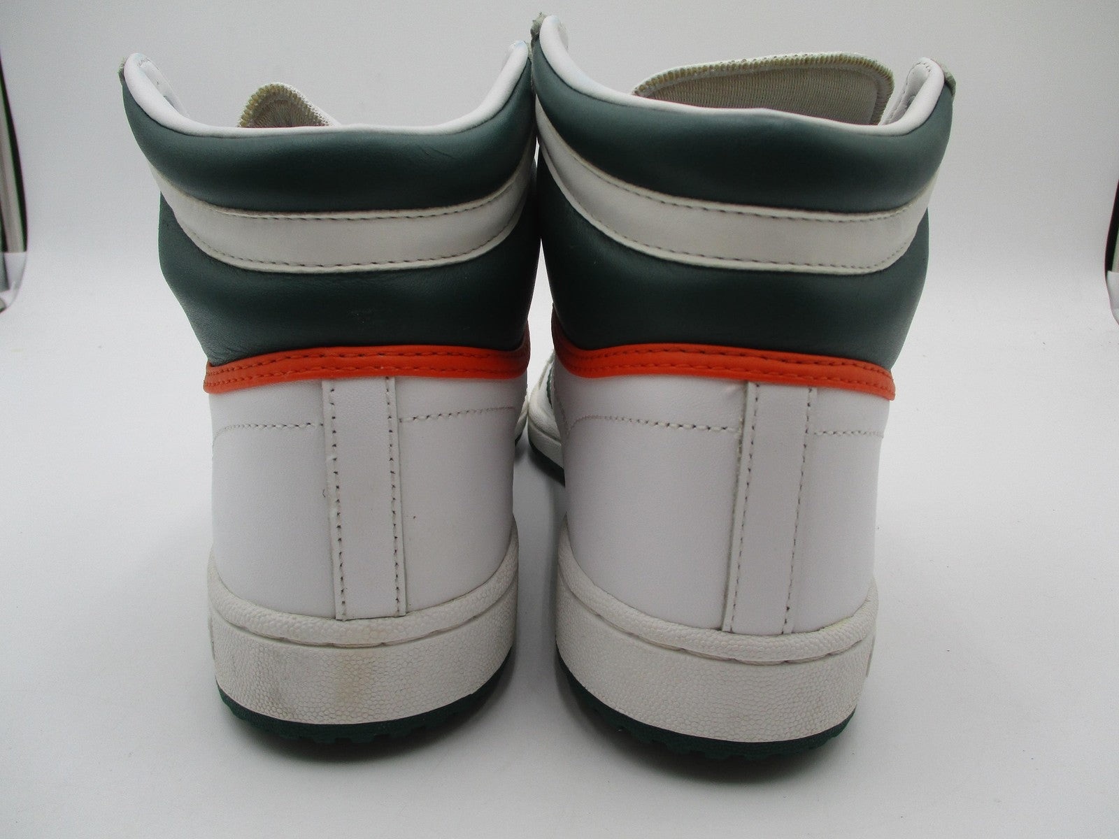 Adidas Top Ten Mens Size 10 White Green Orange High Top Basketball EF2516 (1S2)6