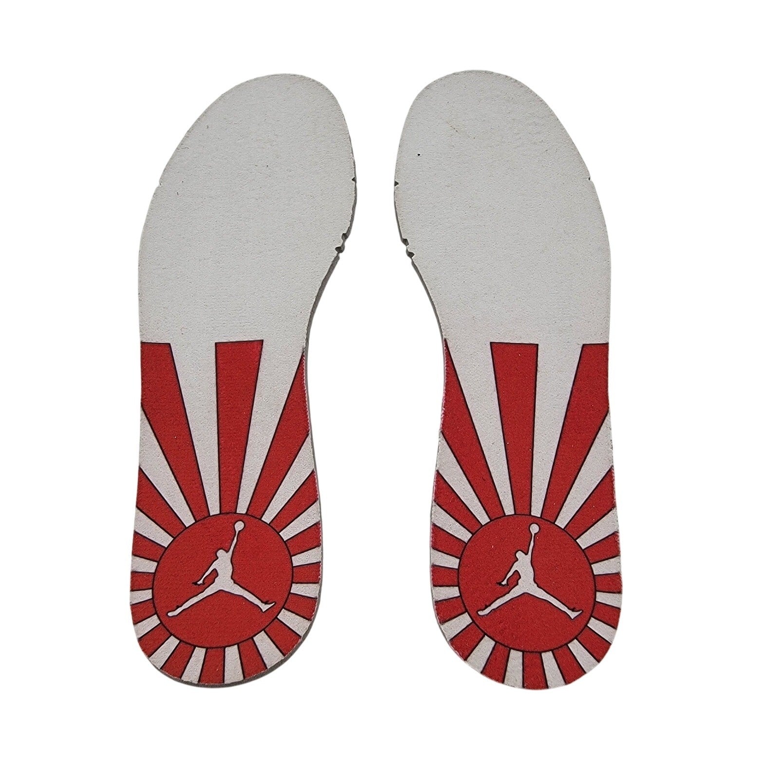 Jordan Unreleased/Banned Rising Sun Insoles Retro 12 See Photos for Size0