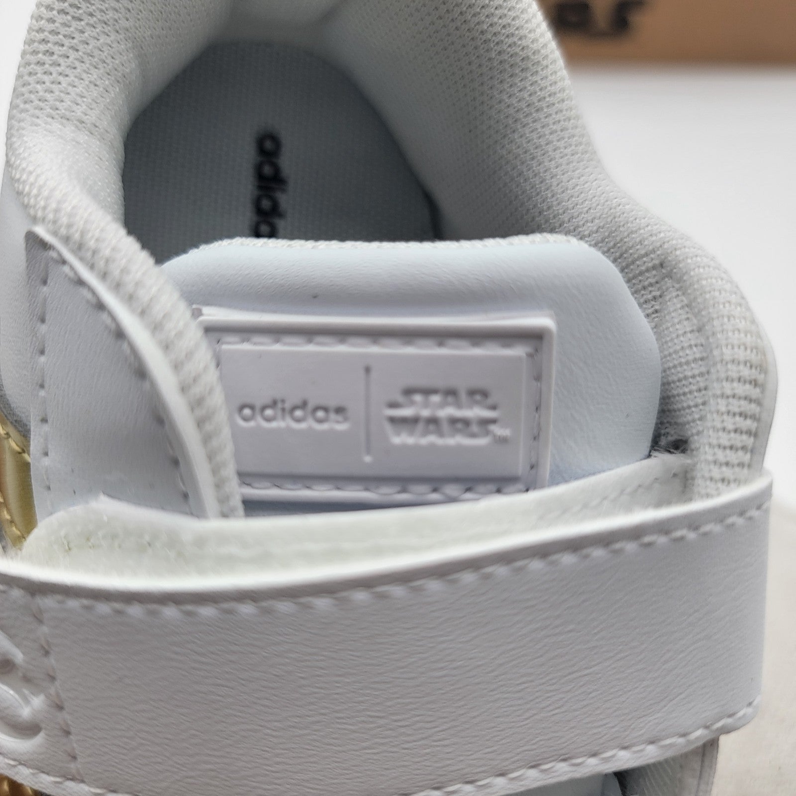 adidas Star Wars Grand Court 2.0 I C3PO Toddler Shoes IH1138 10K US White/Gold7