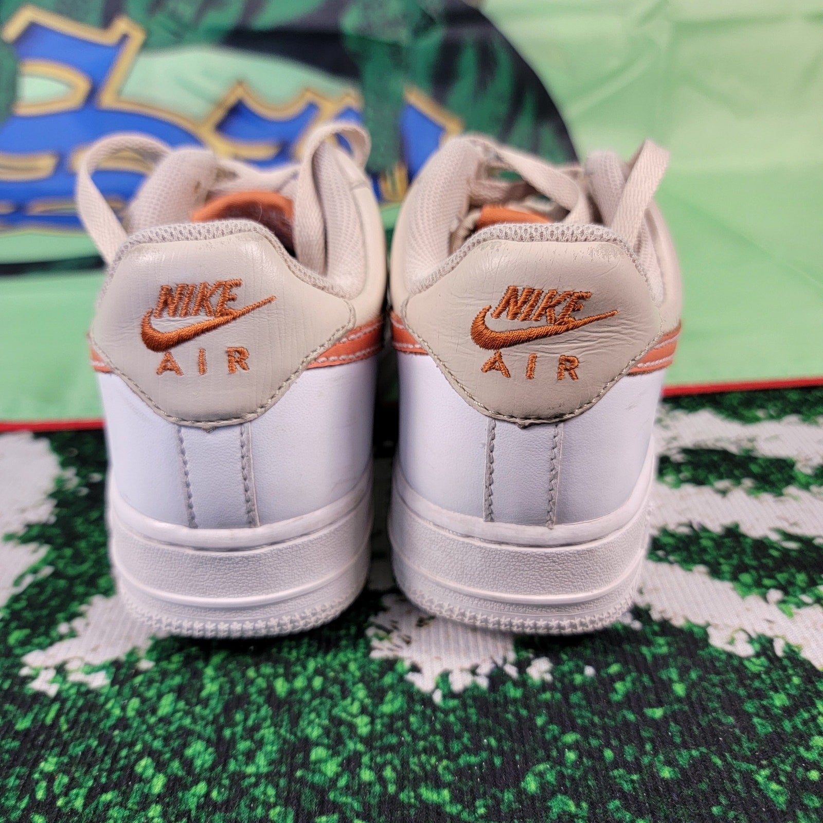 Nike Wmns Air Force 1 '07 'Dark Orange'  Sz 6 315115181