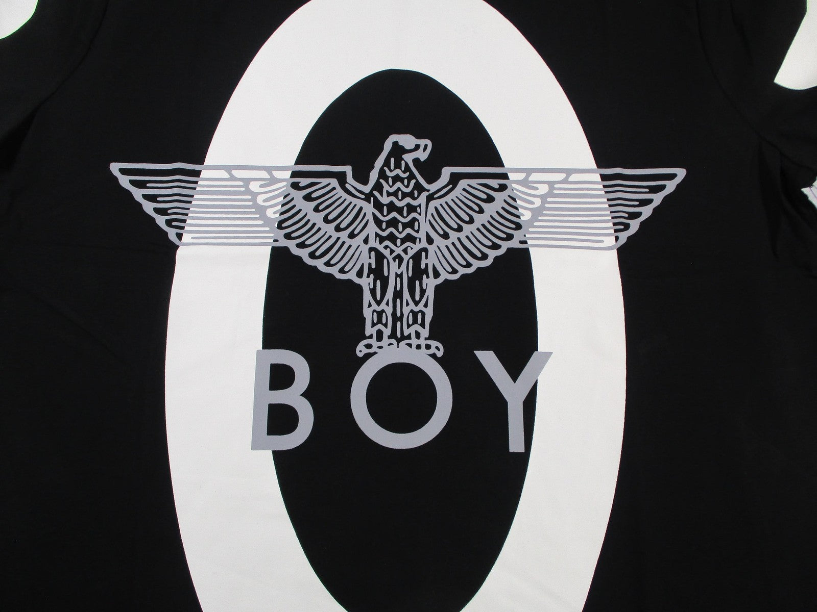 BOY London Shirt Mens Large Black Eagle Logo O Graphic Streetwear Punk Tee 13113