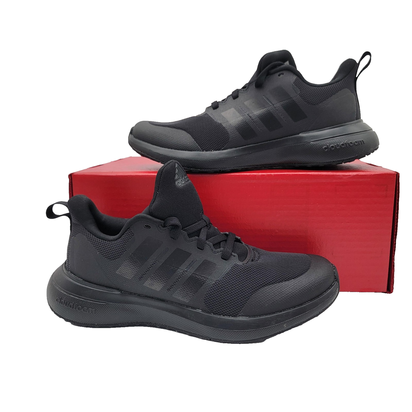 Adidas FortaRun 2.0 J 'Black Carbon' Mens Size 6 Running Cloudfoam HP5431