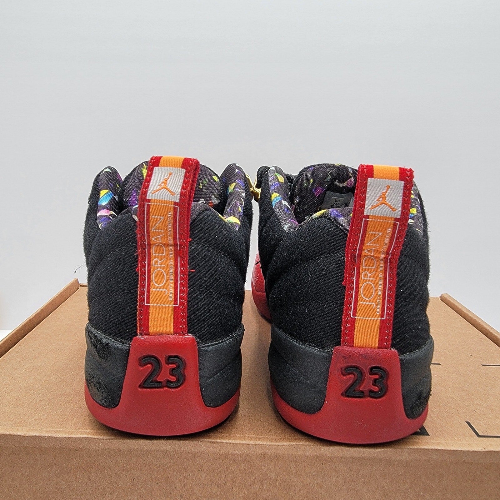 Air Jordan 12 Low SE GS 'Super Bowl' Sz 6Y/7.5W DH9695001