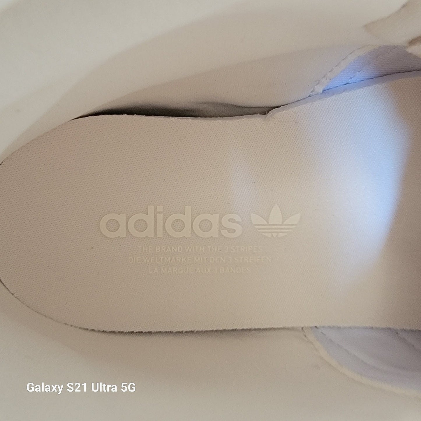 Adidas Originals Gazelle Boot Womens Sz 6.5 White ID69849