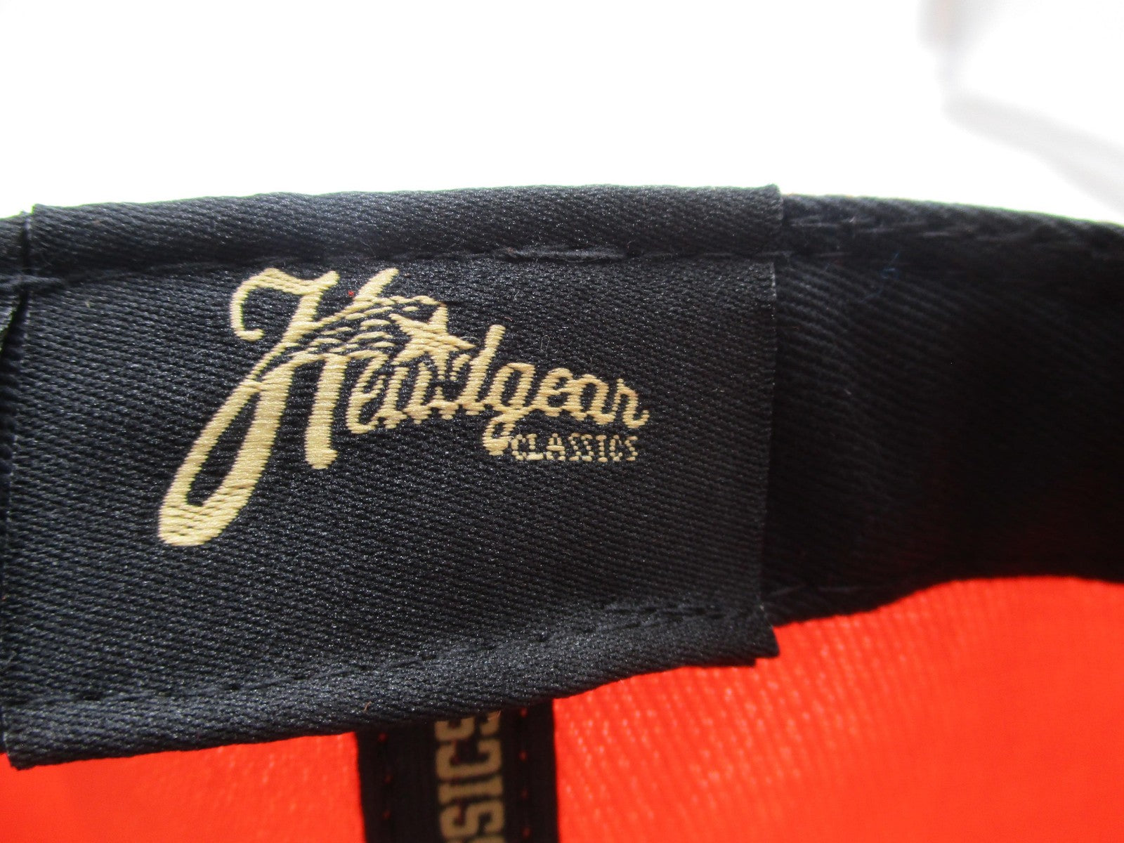 Detroit Stars Hat Cap Fitted Mens 7 1/4 Orange Negro Leagues Baseball Headgear12