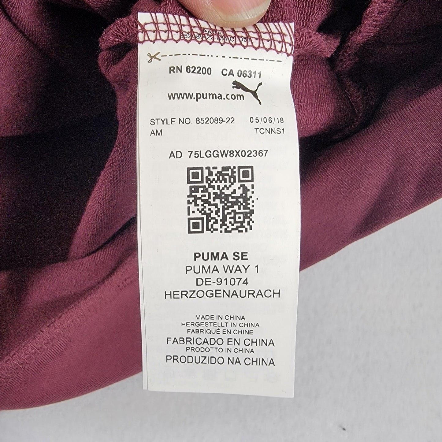 Puma Fusion Pullover Hoodie  Fig  Women's XS  NWT