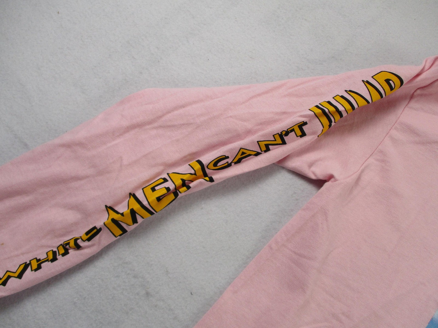 Rue21 Shirt Teens Medium Pink White Men Can't Jump Long Sleeve 134713483