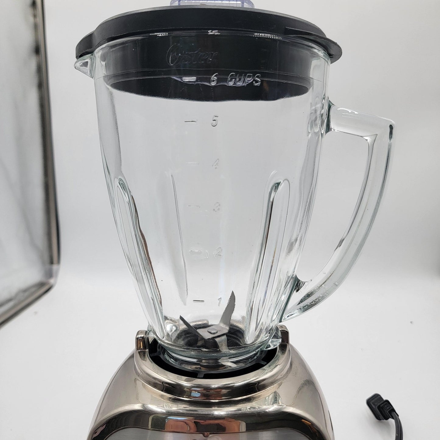 Oster Duralast Classic Glass Jar Blender BLSTCG Ice Crush 8 Speed FOR PARTS ONLY5