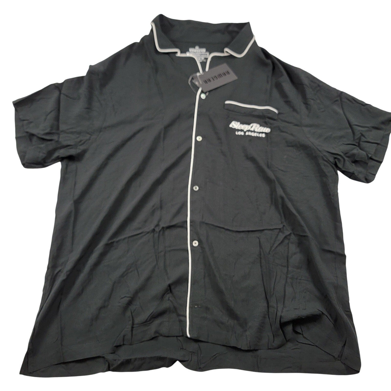 RawGear Sleep Raw Pajama Set Black 2XL Men’s Shirt & Pants NWT