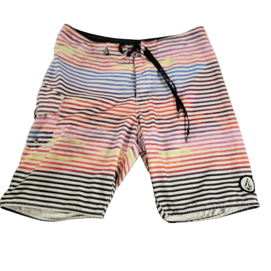 Volcom Multicolor Board Shorts  Men's Size 34  NWOT0