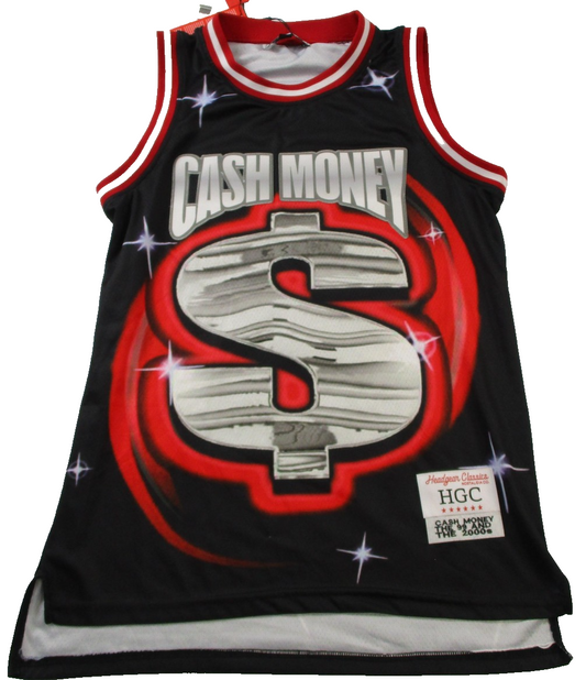 Headgear Classics Jersey Mens Small Black Cash Money Records 99 00 Tank Top 14940