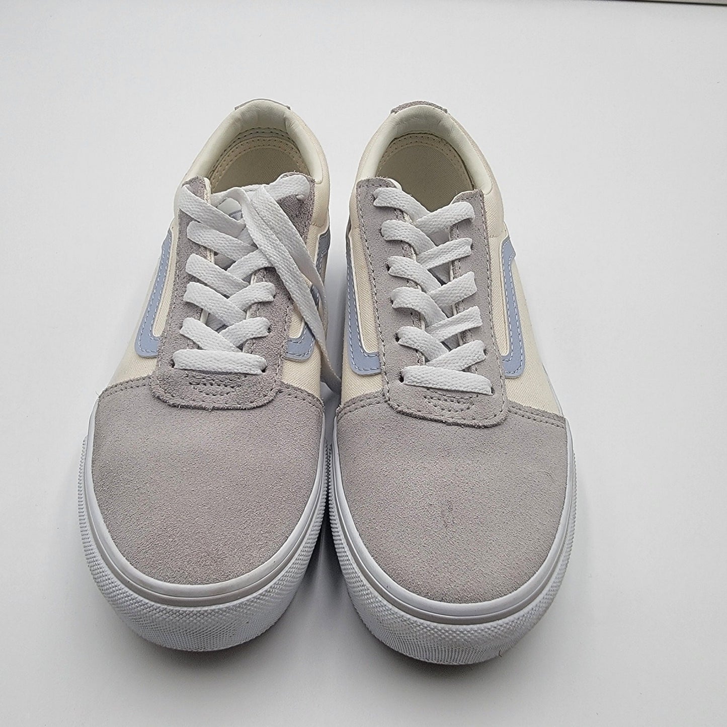Vans Ward Platform Girls Sz 4 Multi Color Suede