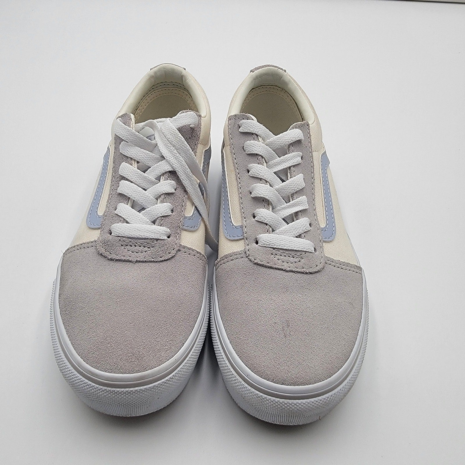 Vans Ward Platform Girls Sz 4 Multi Color Suede