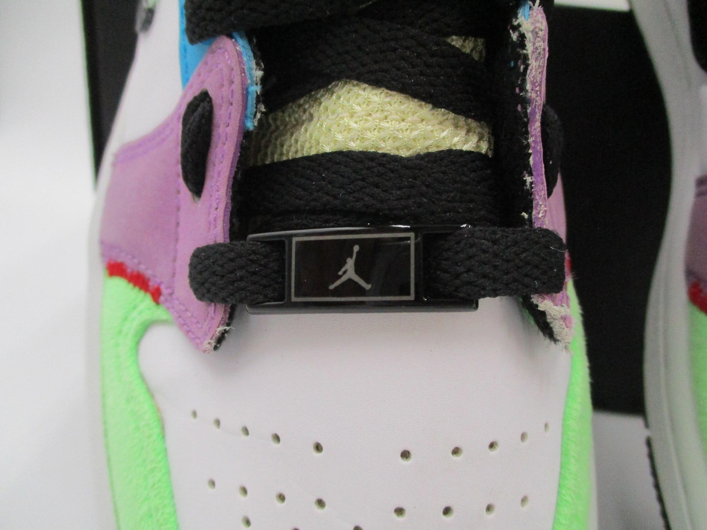 Jordan 1 Mid SE Shoes Youth Size 6 Multicolor Air Basketball CW1140-1006
