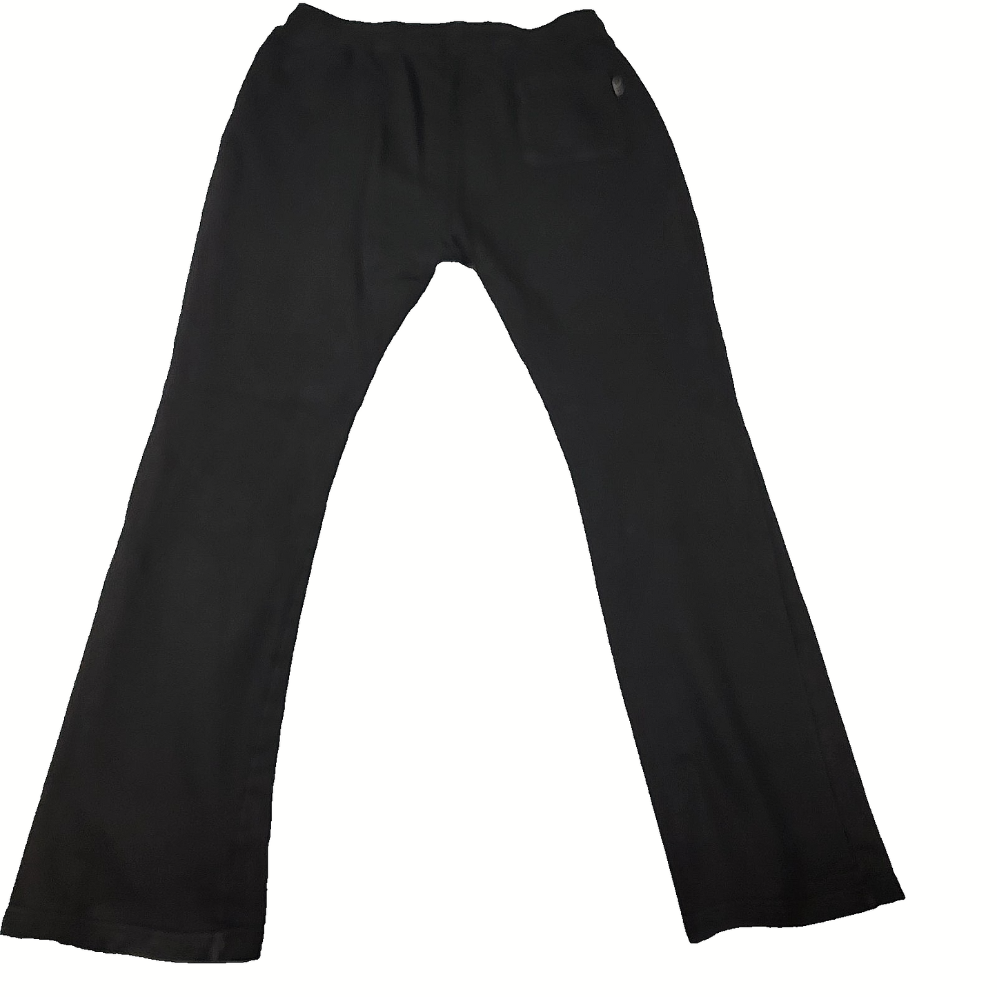 EPTM Black Sweatpants Men XL 36 Open Hem Straight Leg Pocket Pants Excellent11921