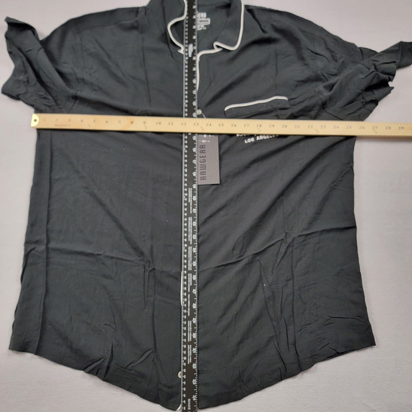 RawGear Sleep Raw Pajama Set Black 2XL Men’s Shirt & Pants NWT