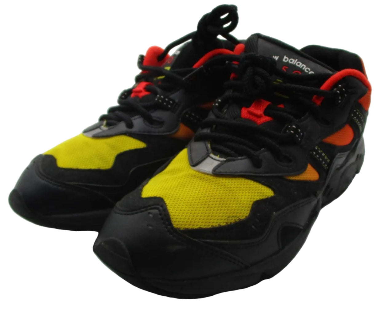 New Balance 850 Shoes Mens Size 10.5 Black Yellow Orange Running Suede ML850KL20