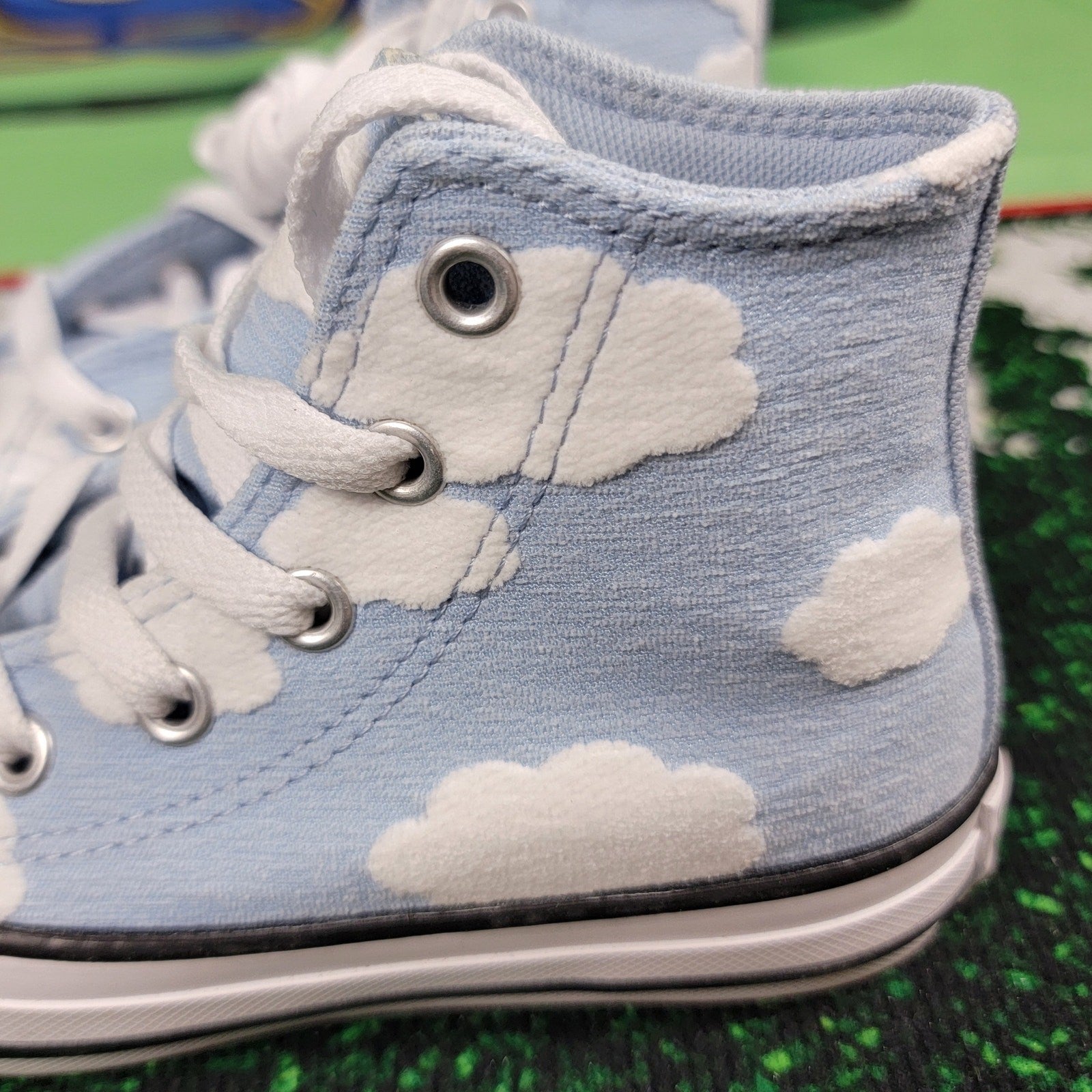 Converse CTAS HI Youth Sz 11 Lt Armory Blue/White A04342F1