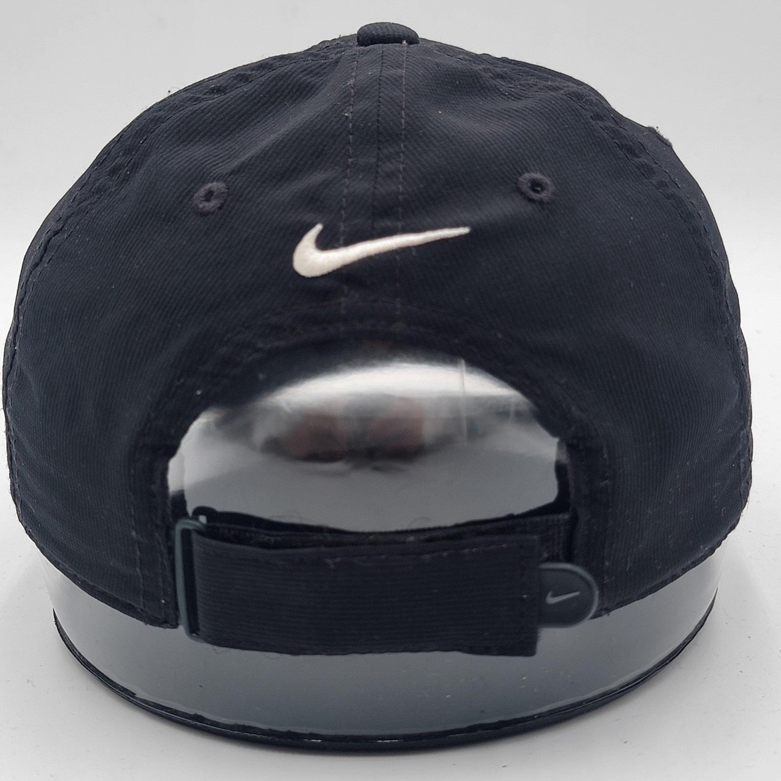 Nike Hat Cap Strap Back Black DriFIT Legacy91 Athletic Golf Embroidered Mens2