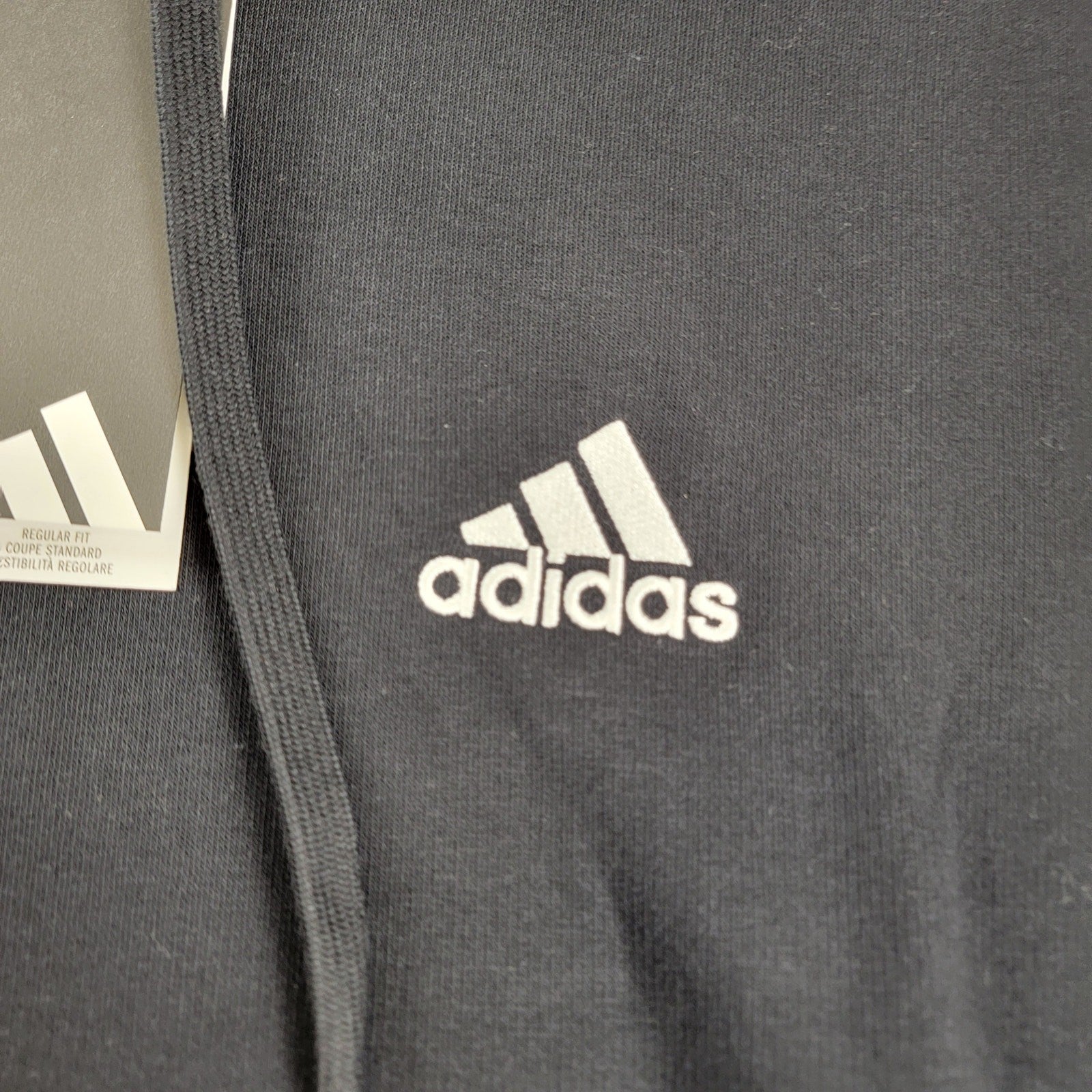 Adidas Mens Feelcozy Hoodie Black Sz M GV5294
