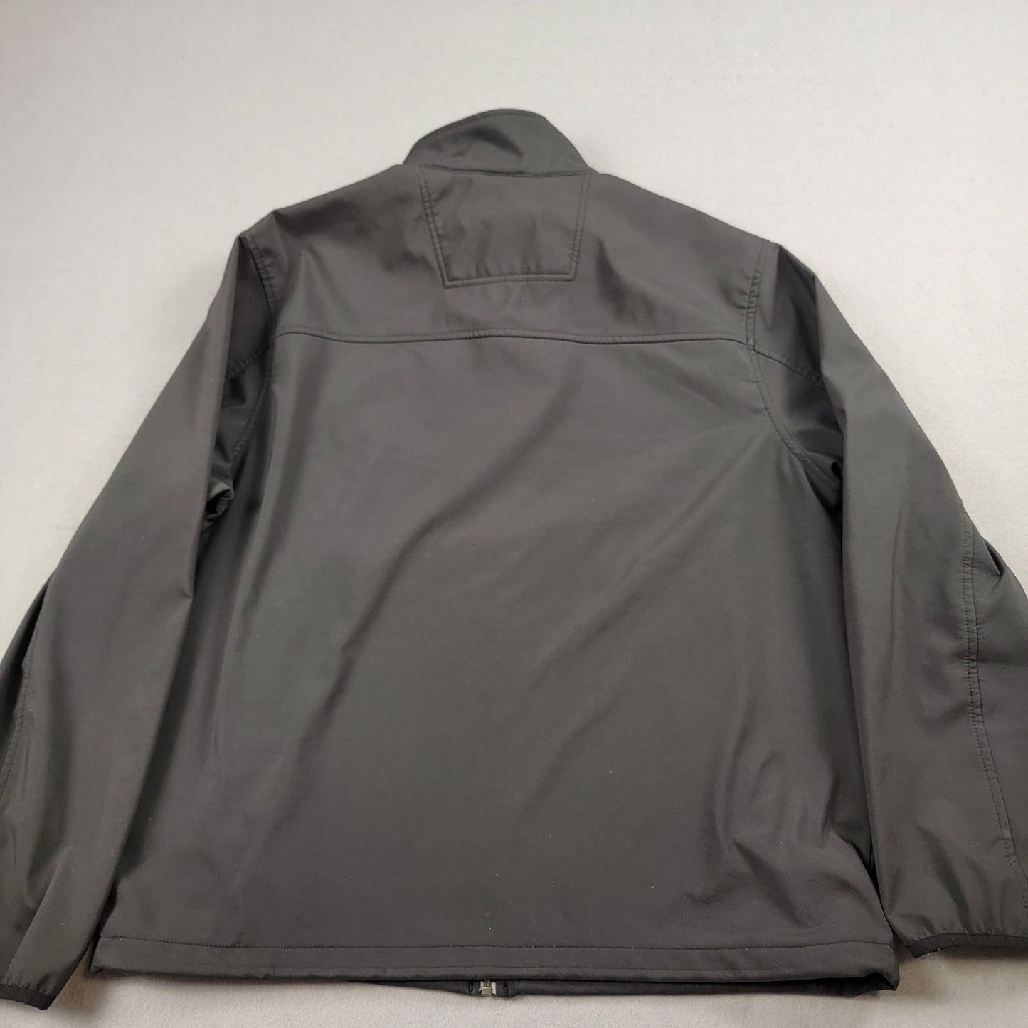 Timberland Men’s Softshell Jacket Black Zip Front Pockets XL Outdoor Casual1