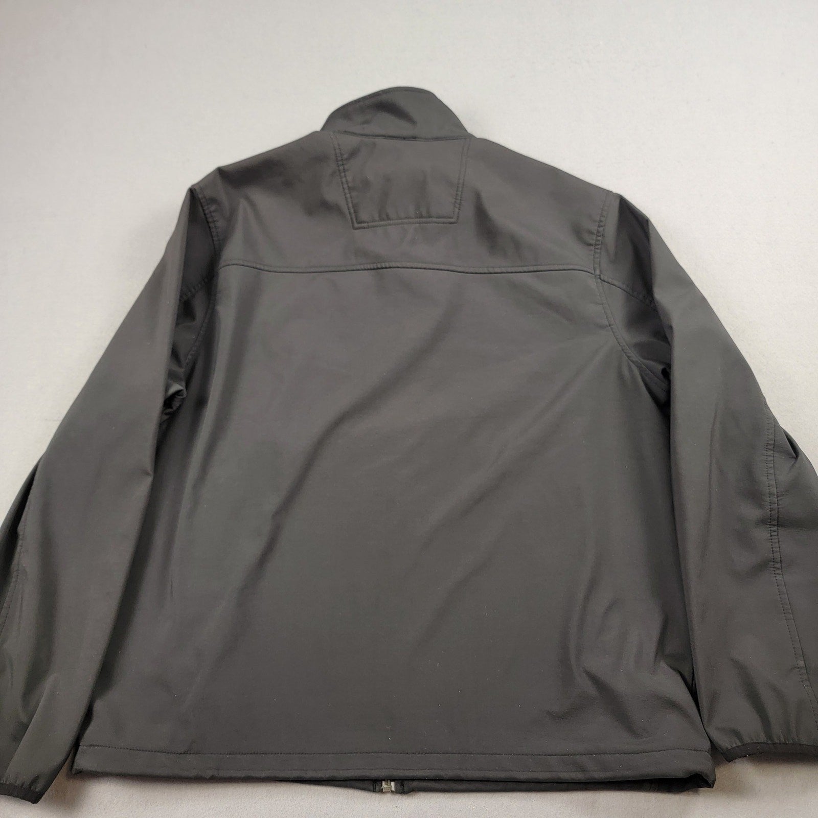 Timberland Men’s Softshell Jacket Black Zip Front Pockets XL Outdoor Casual1