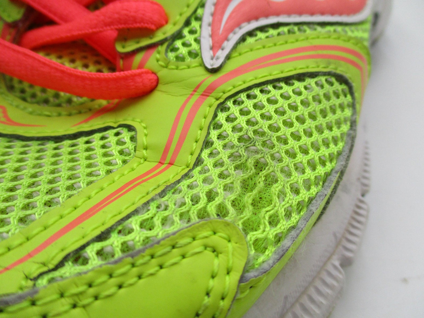 Saucony Cohesion 9 Shoes Womens Size 10 Neon Green Pink Running S1526226 (1G7)12